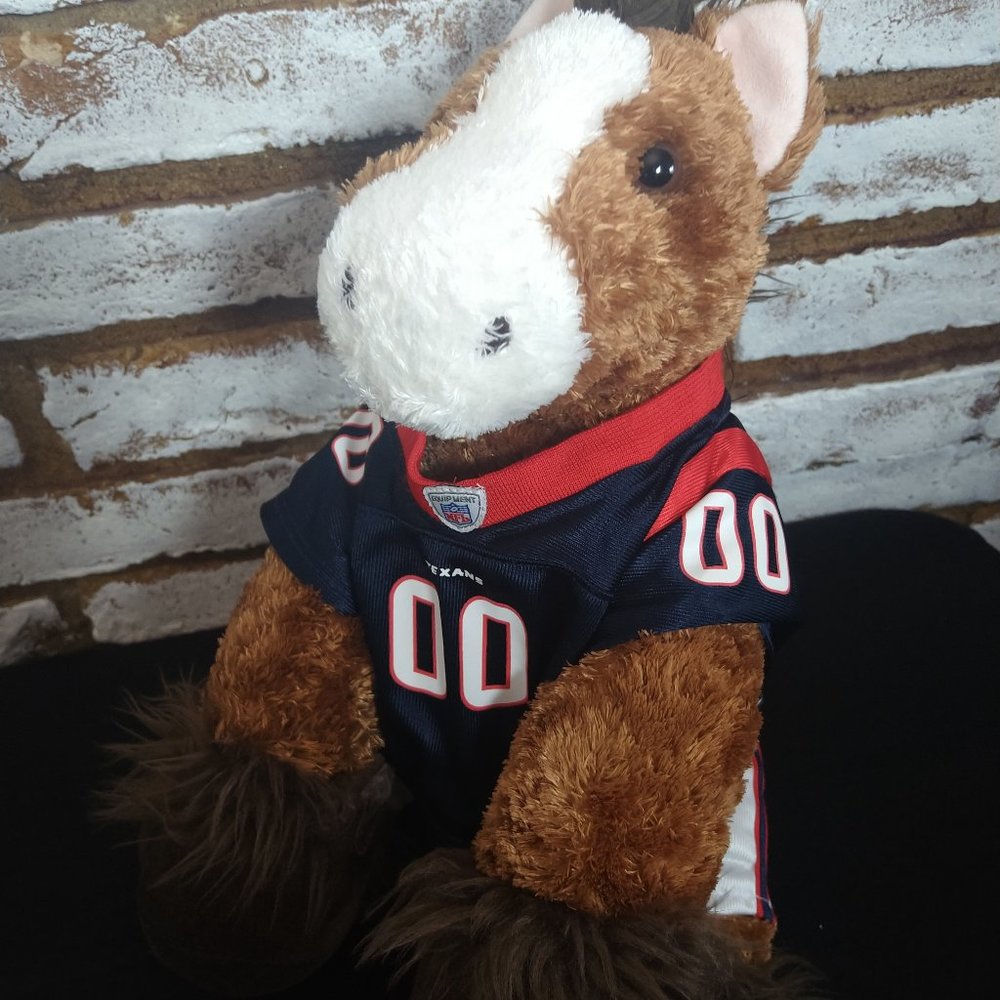 NFL Houston Texans Build a Bear Horse w Football U